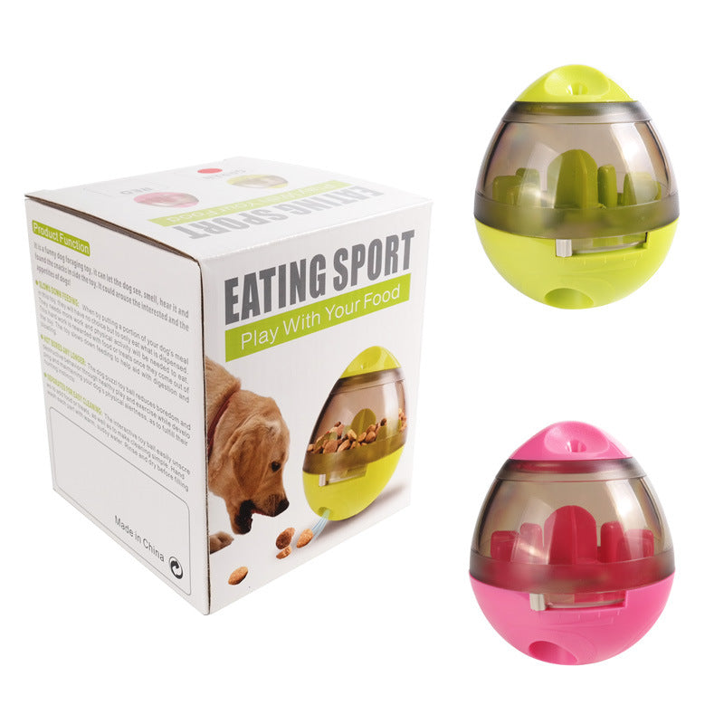 Interactive Dog Treat Dispenser Tumbler Toy