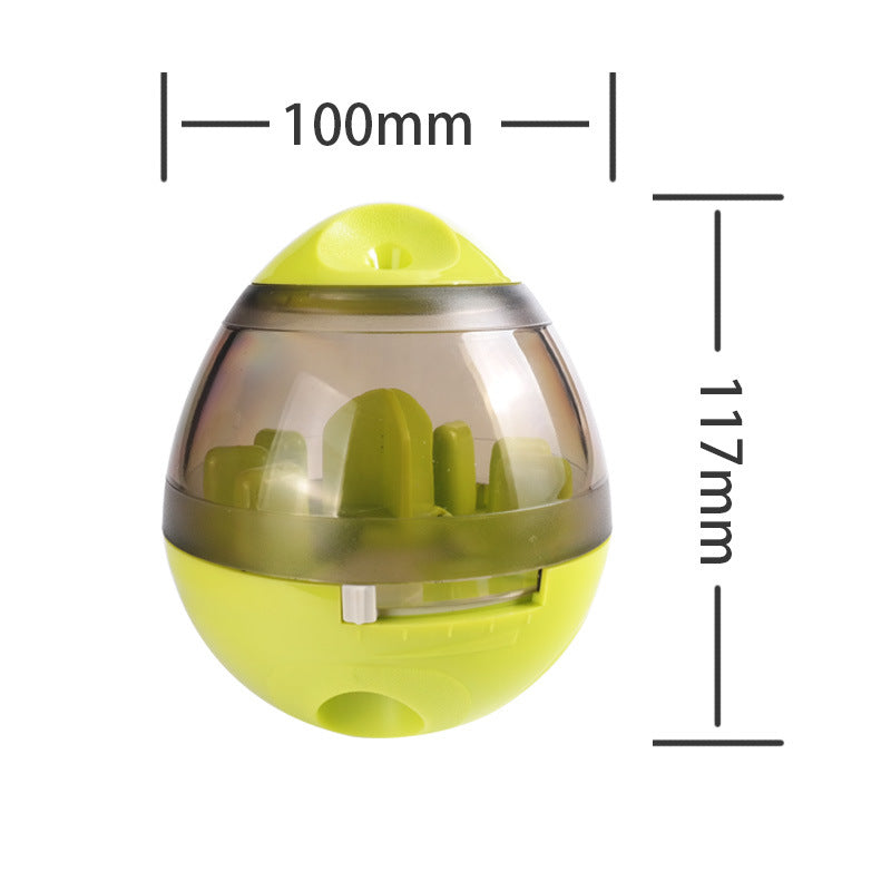 Interactive Dog Treat Dispenser Tumbler Toy