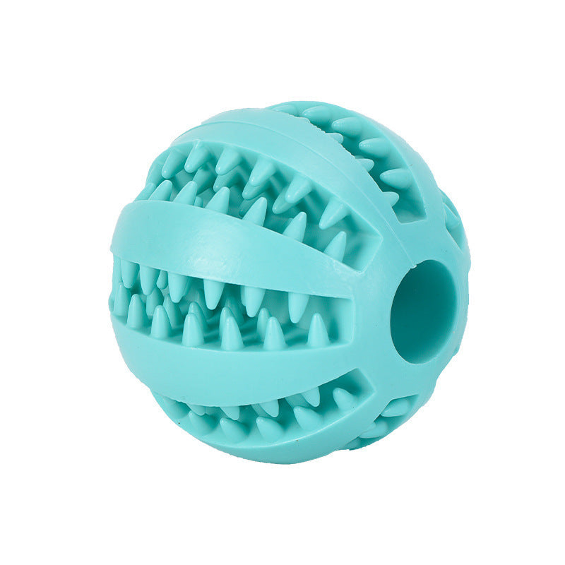 Rubber Treat Dispensing Dog Chew Ball