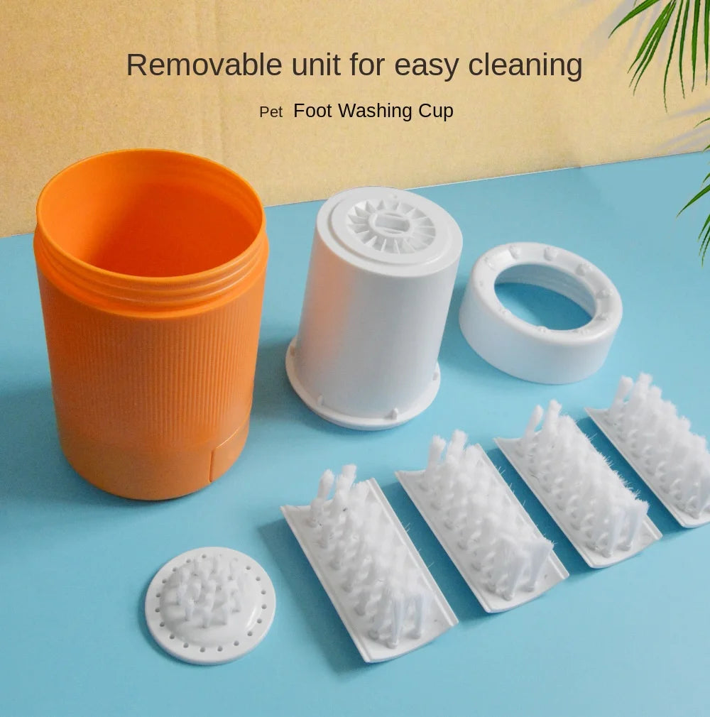 Pet Paw Cleaner Cup for Small Dogs & Cats