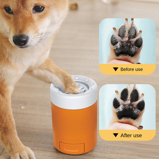 Pet Paw Cleaner Cup for Small Dogs & Cats