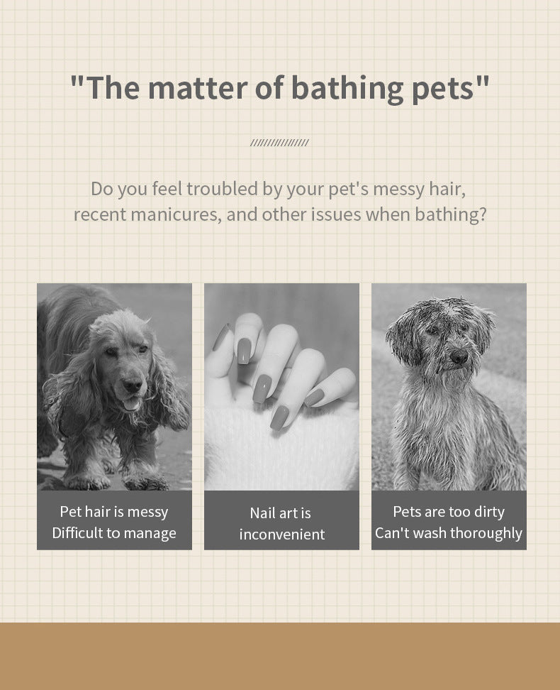 Rechargeable Mist Spray Pet Grooming Brush for Cats & Dogs
