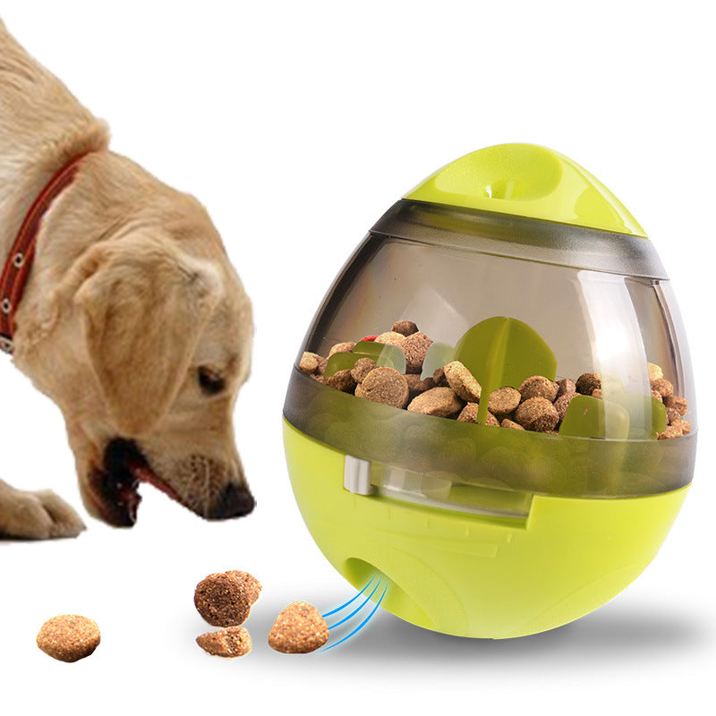 Interactive Dog Treat Dispenser Tumbler Toy