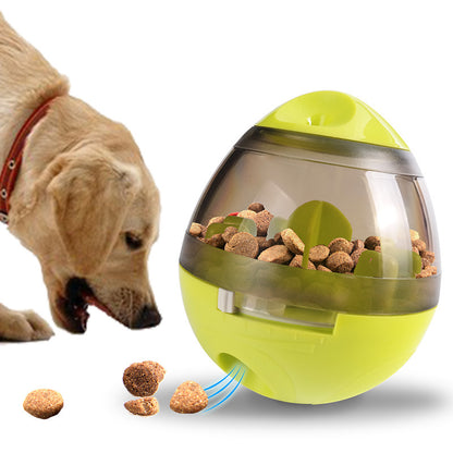 Interactive Dog Treat Dispenser Tumbler Toy