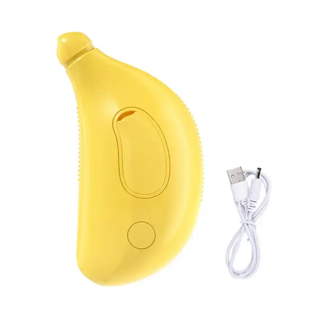 Rechargeable Mist Spray Pet Grooming Brush for Cats & Dogs