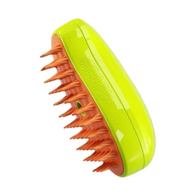 Rechargeable Mist Spray Pet Grooming Brush for Cats & Dogs