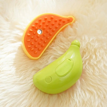 Rechargeable Mist Spray Pet Grooming Brush for Cats & Dogs
