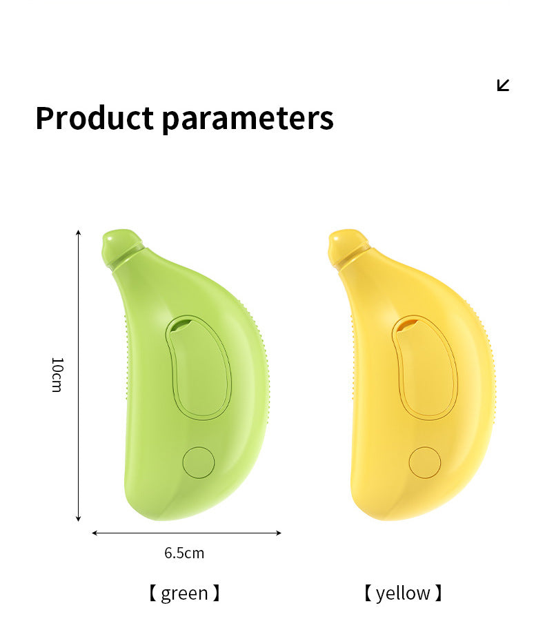 Rechargeable Mist Spray Pet Grooming Brush for Cats & Dogs
