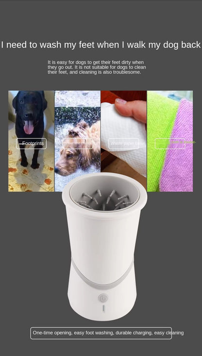 Automatic Pet Paw Washer Cup for Dogs & Cats